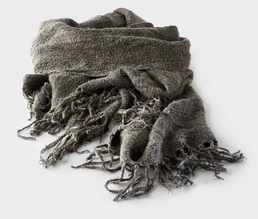 Bedouin Oversized Linen Throw 200x140cm