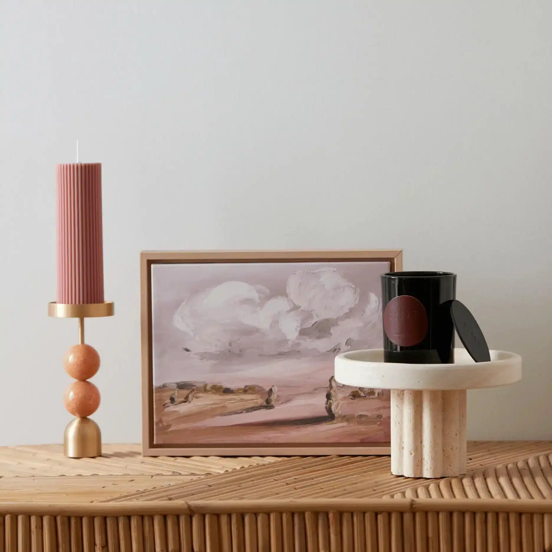 wide-column-pillar-candle-peach-black-blaze-2