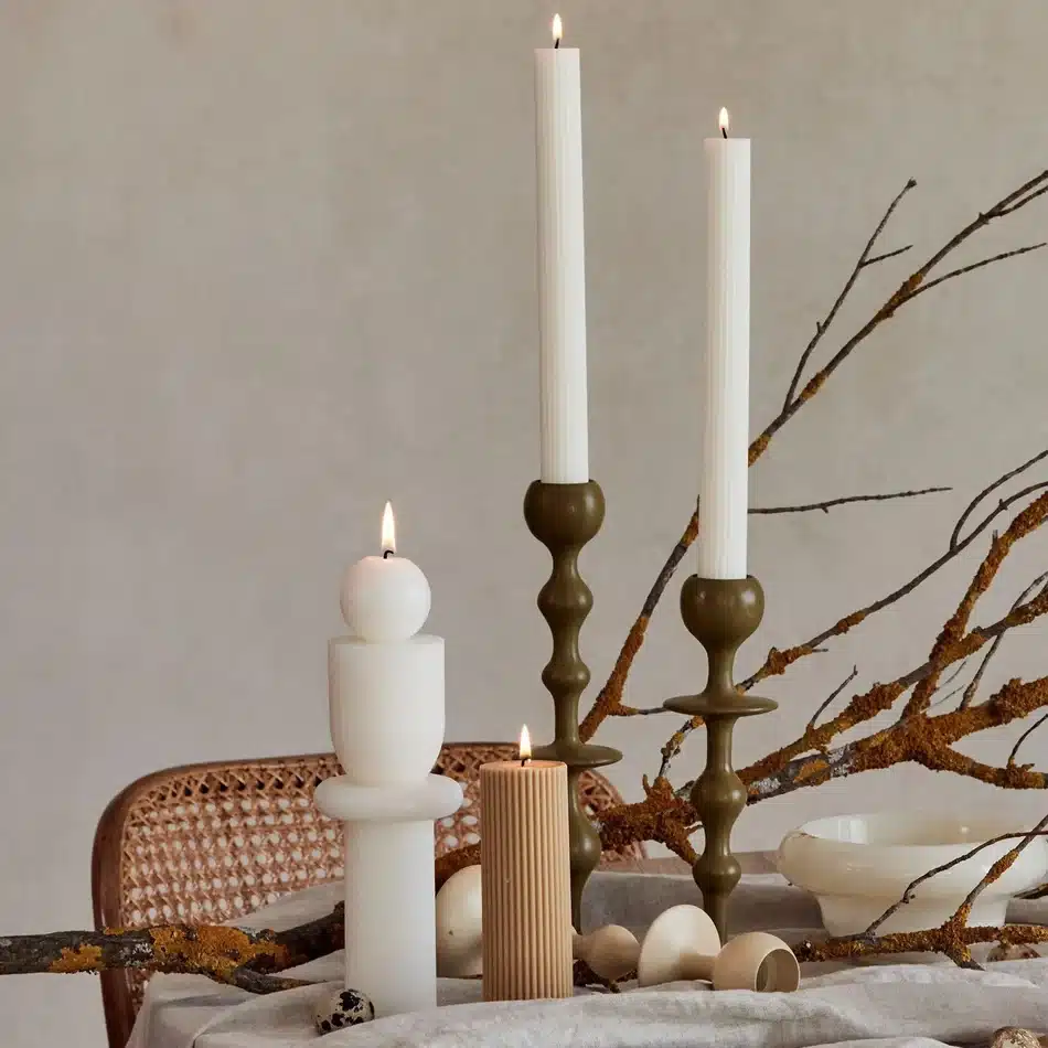 infinity-candle-holder-olive-large-black-blaze-2