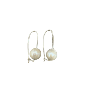Freshwater Pearl Clasp Earrings