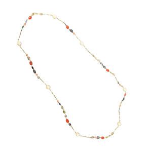 Mix Gem & Freshwater Pearl Necklace