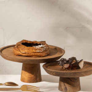 Jali Wooden Cake Stand