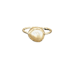 Keshi Pearl Grecian Ring