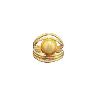 Eye Style Pearl Ring