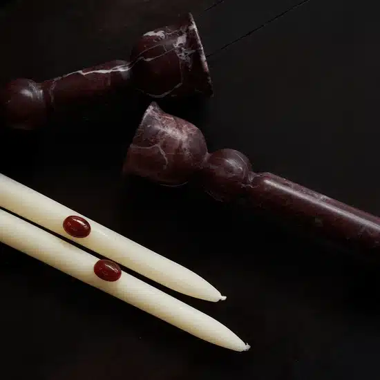 candle-pin-set-of-2-red-agate-accessories-black-blaze-5057422