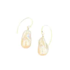 Baroque Pearl Hook Earrings