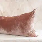 Silk Velvet & Linen Bolster - Thumbnail Image 2