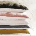 Silk Velvet & Linen Bolster - Thumbnail Image 3