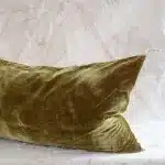 Silk Velvet & Linen Bolster - Thumbnail Image 4