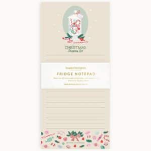 Christmas Shopping List Notepad