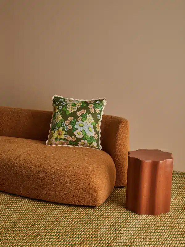 Buttercup Linen Cushion 50x50cm - Image 4