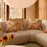 Meadowlands Linen Cushion 50x50cm - Thumbnail Image 4