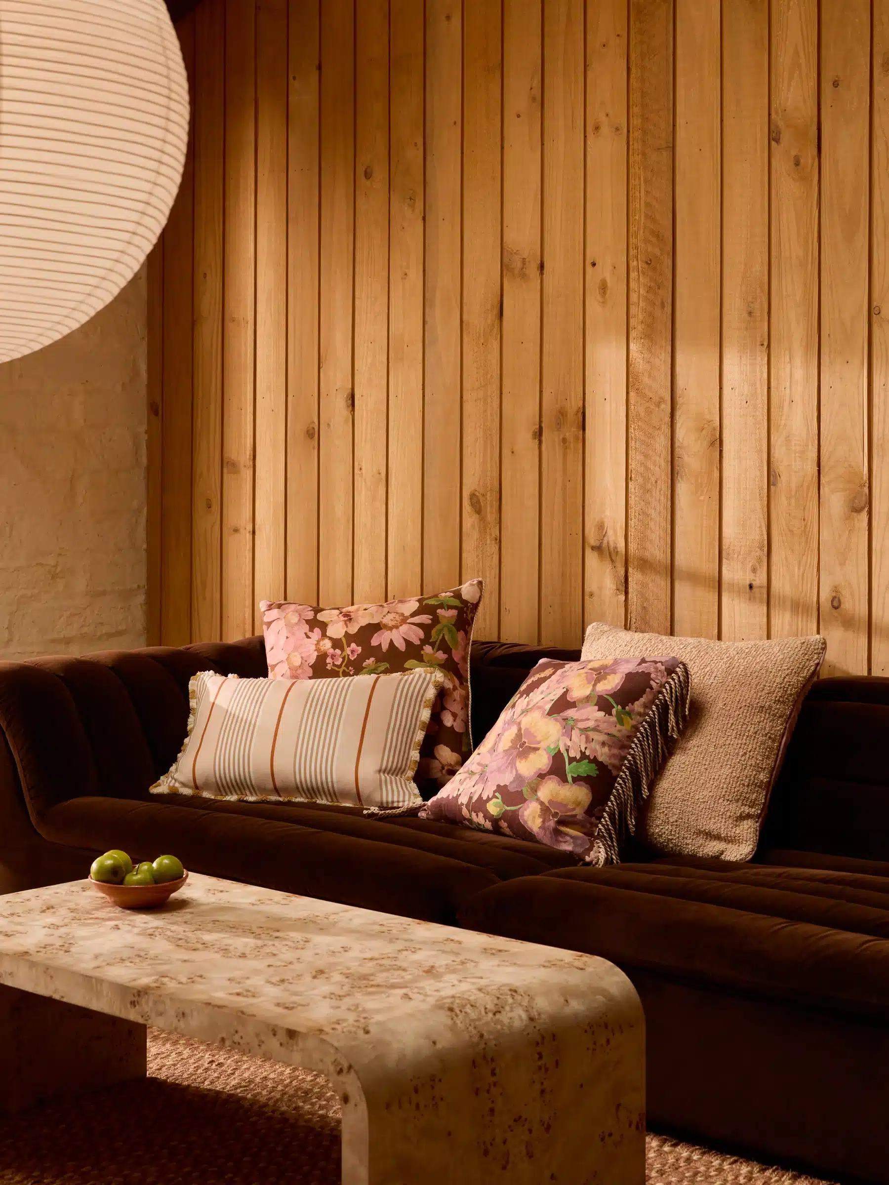 Club Stripe Linen Cushion 60x40cm - Image 2
