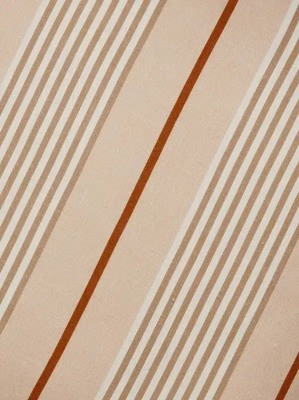 Club Stripe Linen Cushion 60x40cm - Image 3
