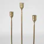 Joshua Candle Stand Brass - Thumbnail Image 2