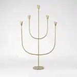 Joshua Candle Stand Brass - Thumbnail Image 5