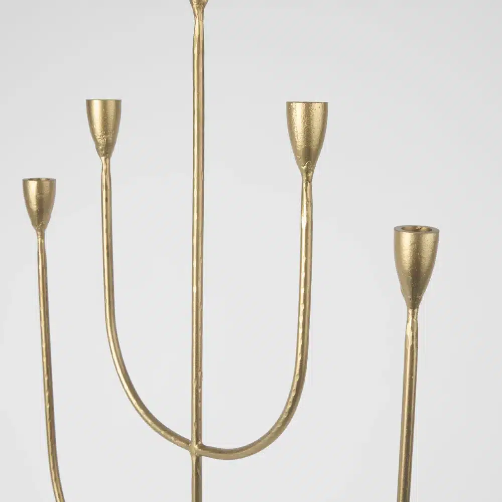 Joshua Candle Stand Brass - Image 4