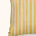Garden Stripe Linen Cushion 60x60cm - Thumbnail Image 5