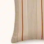 Club Stripe Linen Cushion 60x60cm - Thumbnail Image 2