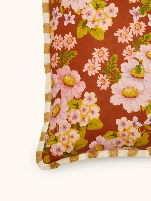 Buttercup Linen Cushion 60x60cm - Image 5