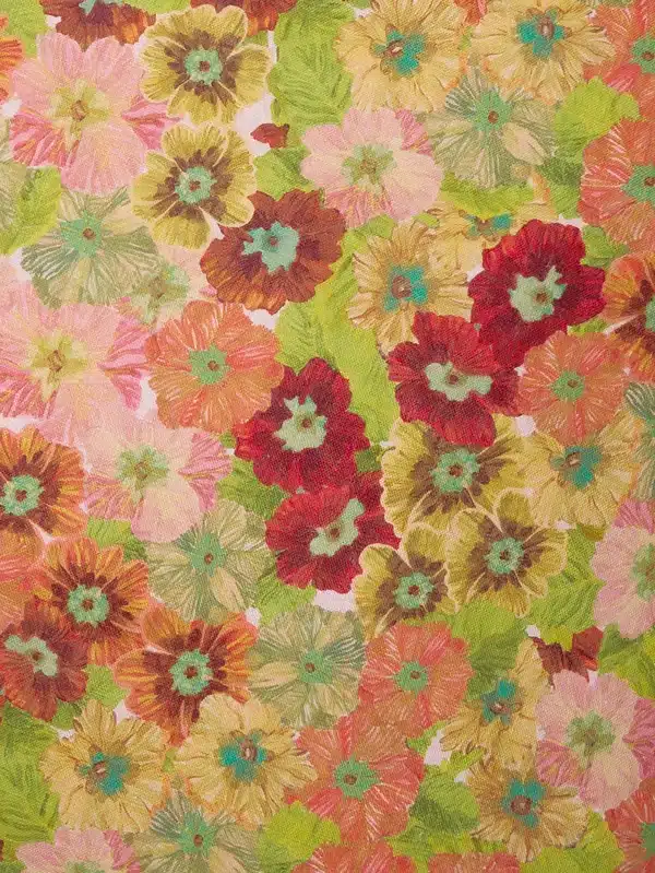 Primrose Linen Cushion 50x50cm - Image 3