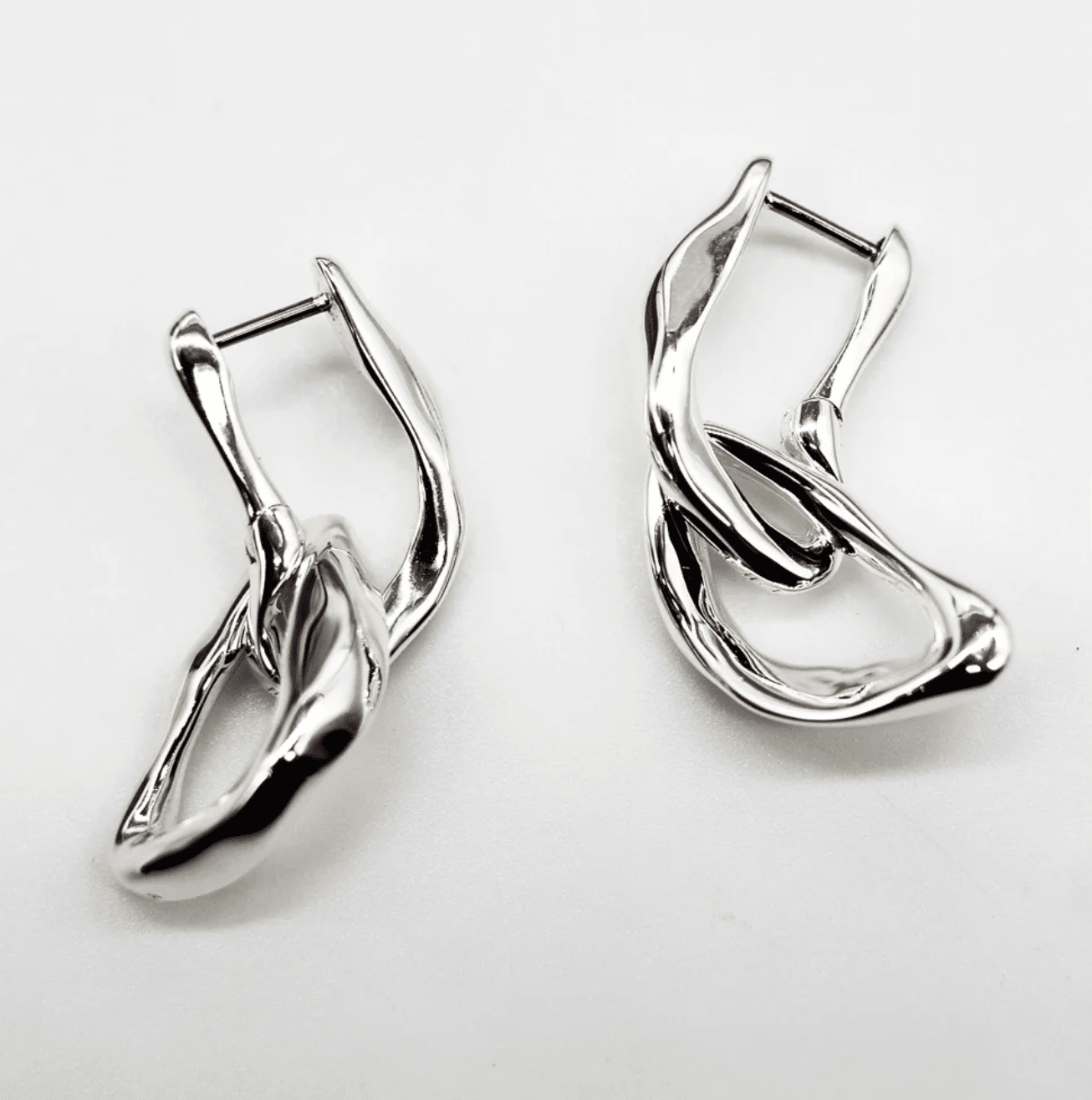 Valley Double Link Earrings - Image 2