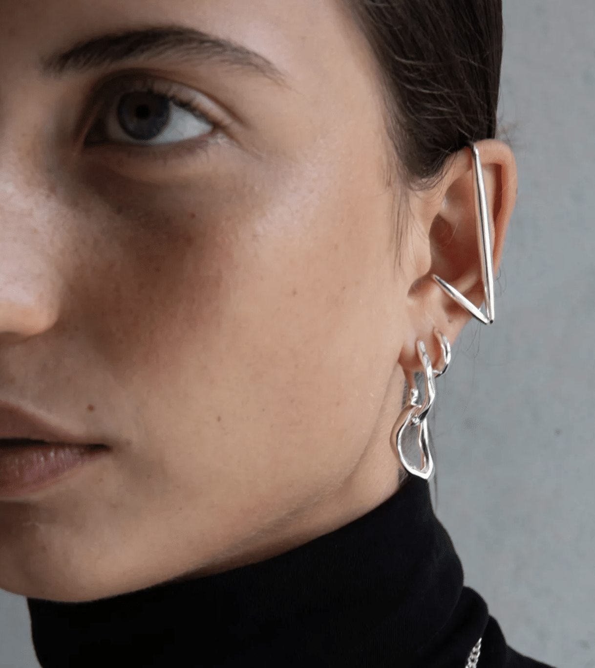 Valley Double Link Earrings - Image 3