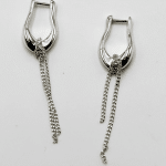 Formation Link Huggies with Chain - Thumbnail Image 2