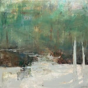 *ORIGINAL ARTWORK* Fractured Silence 76x76cm