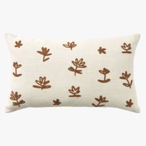 Fleur Embroidered Cushion 30x50cm